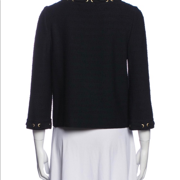 St. John Collection Black Evening Jacket - Picture 2 of 6